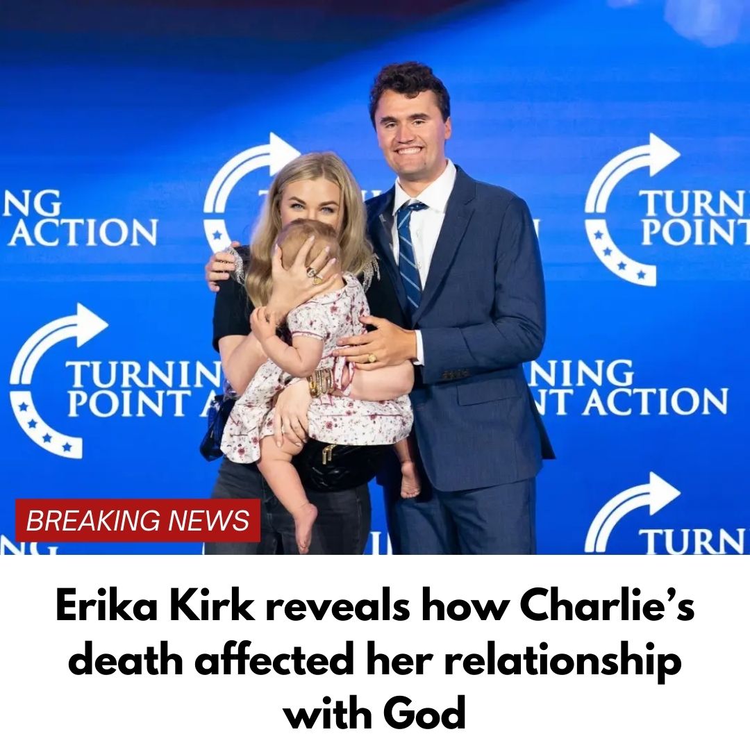 Erika Kirk reveals how Charlie’s death affected her relationship with God