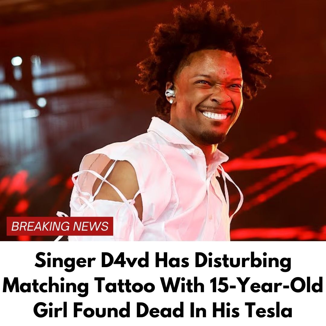Singer D4vd Has Disturbing Matching Tattoo With 15-Year-Old Girl Found Dead In His Tesla