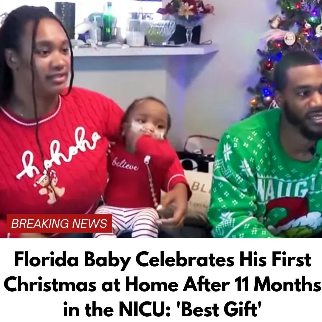 Florida Baby Celebrates His First Christmas at Home After 11 Months in the NICU: ‘Best Gift’