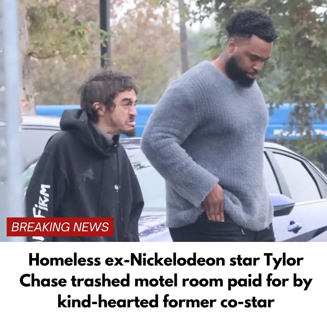 Homeless ex-Nickelodeon star Tylor Chase trashed motel room paid for by kind-hearted former co-star