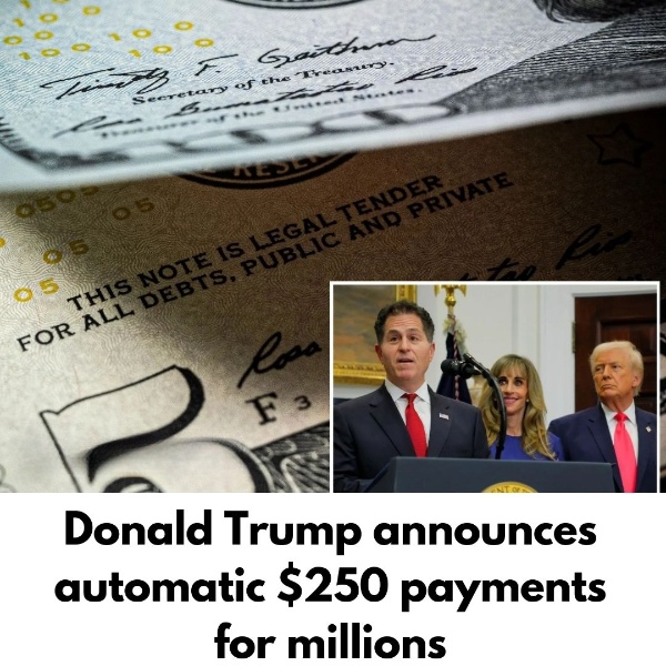 Donald Trump announces automatic $250 payments for millions