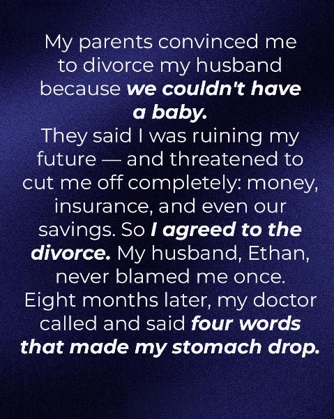 My Parents Pushed Me to Divorce My Husband Because We Couldn’t Have a Baby – 3 Years Later, They Met My Daughter