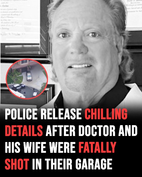 Police release chilling details after doctor and his wife were fatally shot in their garage