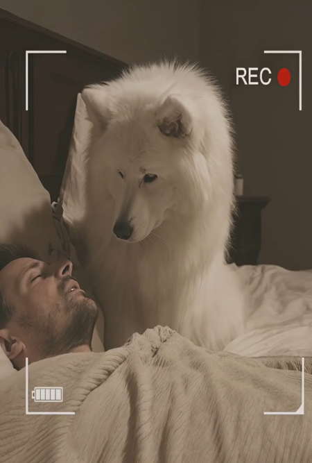 A shelter dog didnt sleep at night and kept staring at her owners, the couple was shocked when they discovered the reason behind the dogs strange behavior!