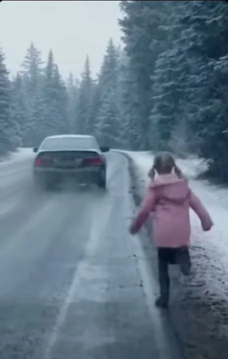 By the time I realized the figure at the tree line was my daughter, I