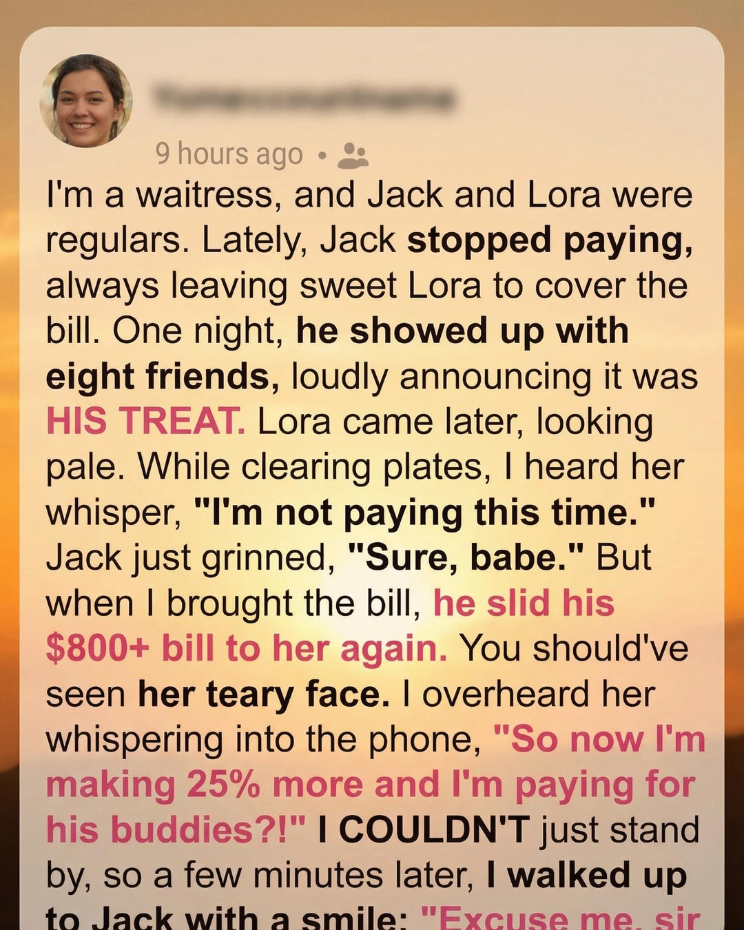 What I Witnessed as a Waitress Changed How I See Fairness