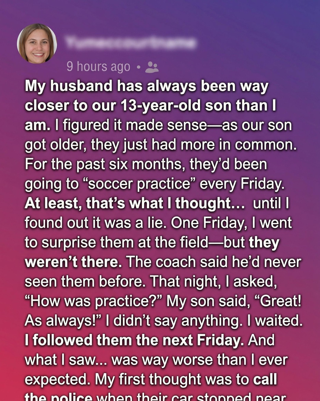 A Friday Routine That Turned Into an Eye-Opening Lesson