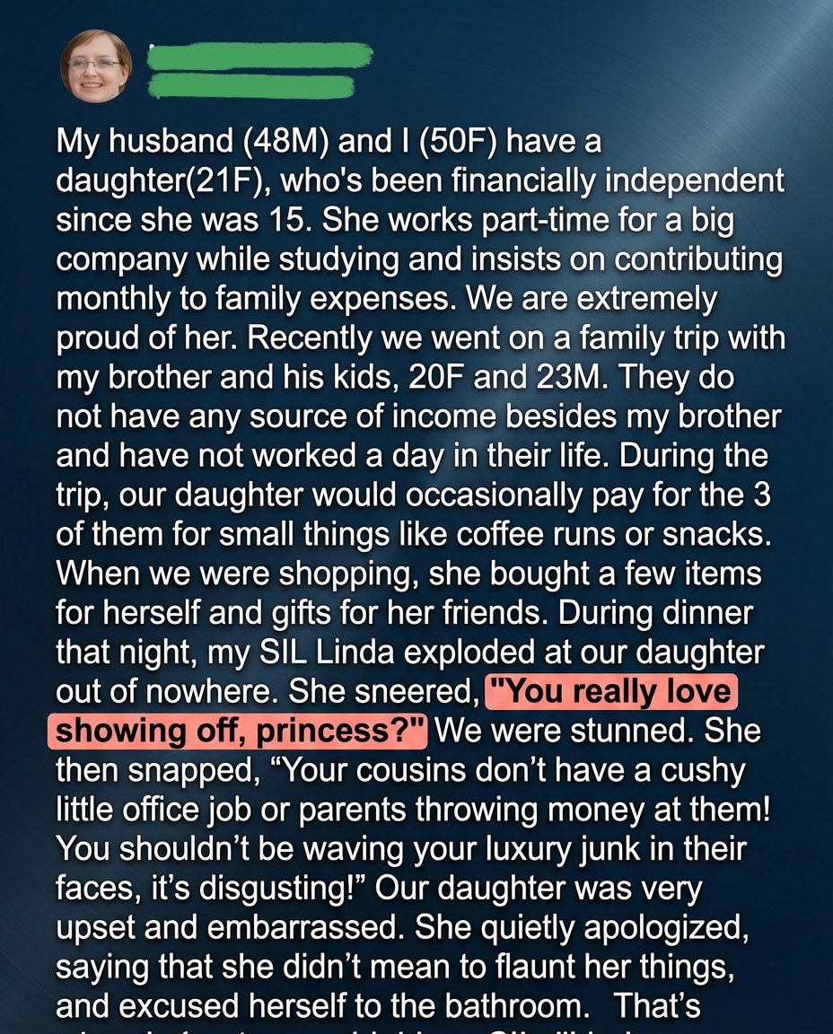 When a Young Woman’s Self-Reliance Sparked an Unexpected Wake-Up Call