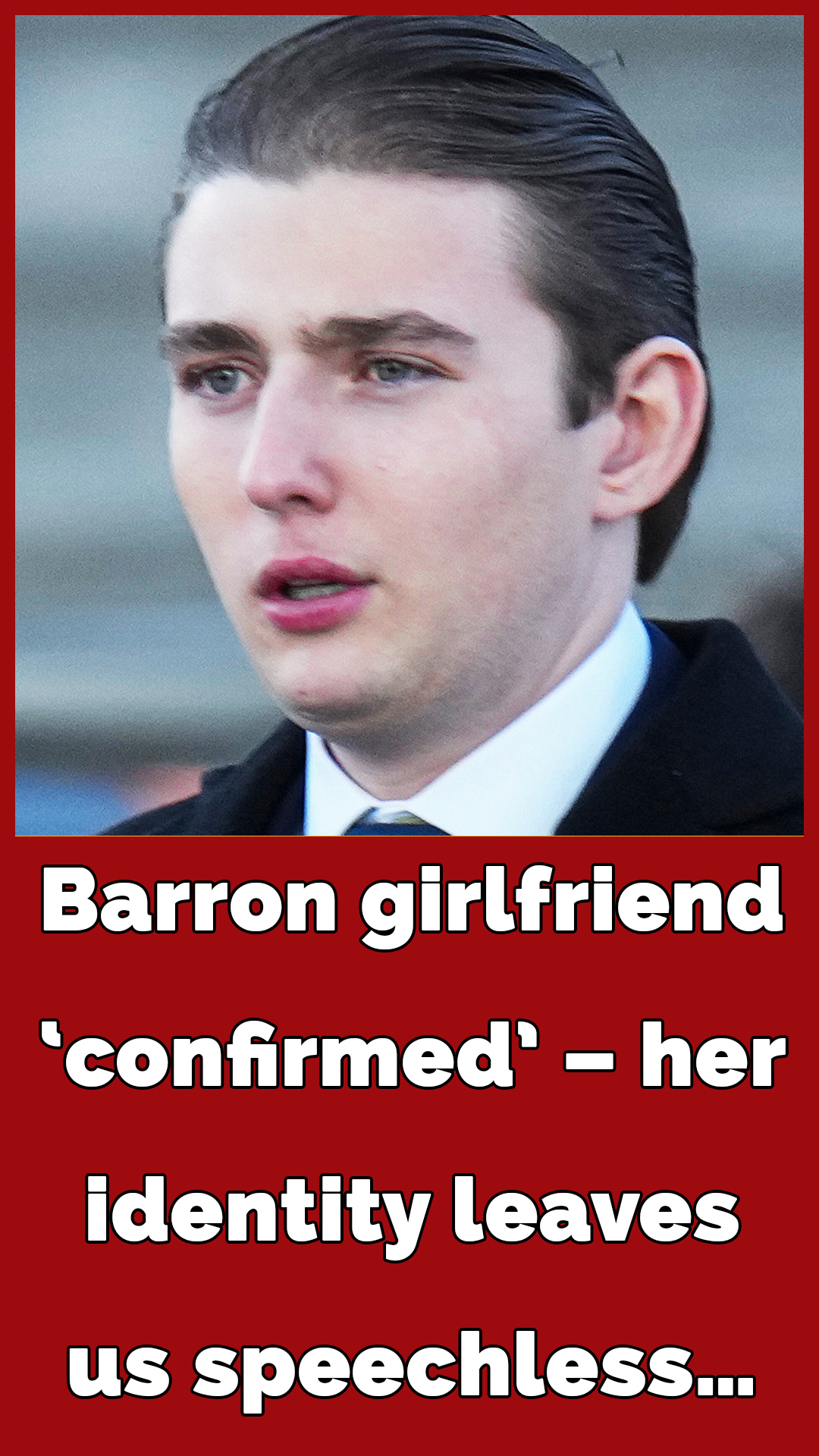 Barron Trump has a new girlfriend, claims source
