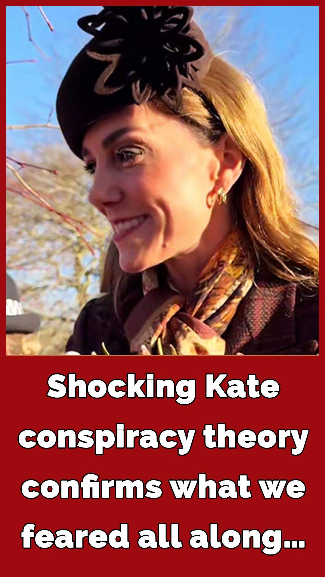 Kate Middleton facial scar claims ignite new conspiracy theory after church appearance