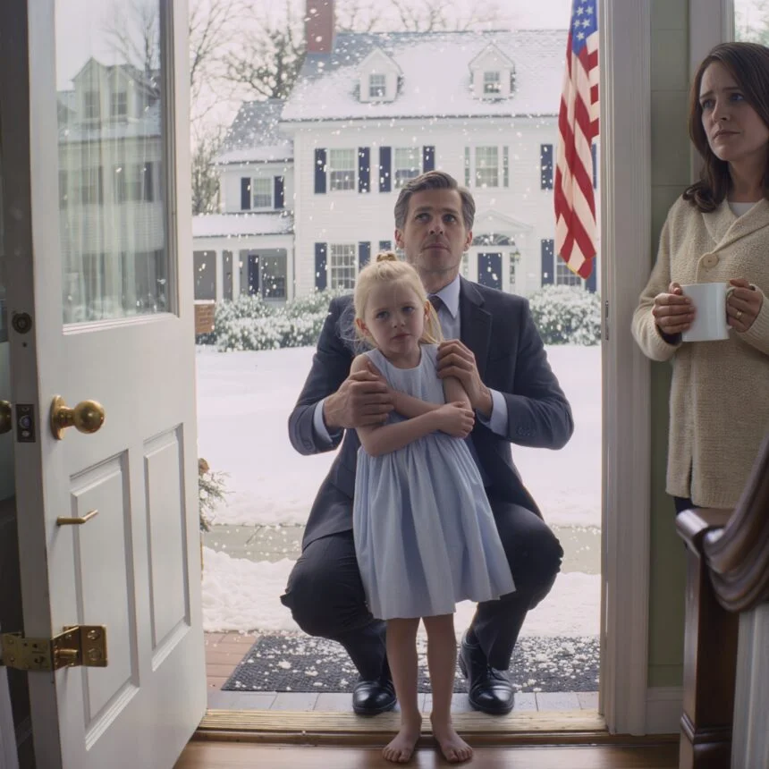 I Flew Home Three Days Early to Surprise My Kids—But My 8-Year-Old Was Shivering Barefoot in the Snow, My Son’s Door Was Bolted From the