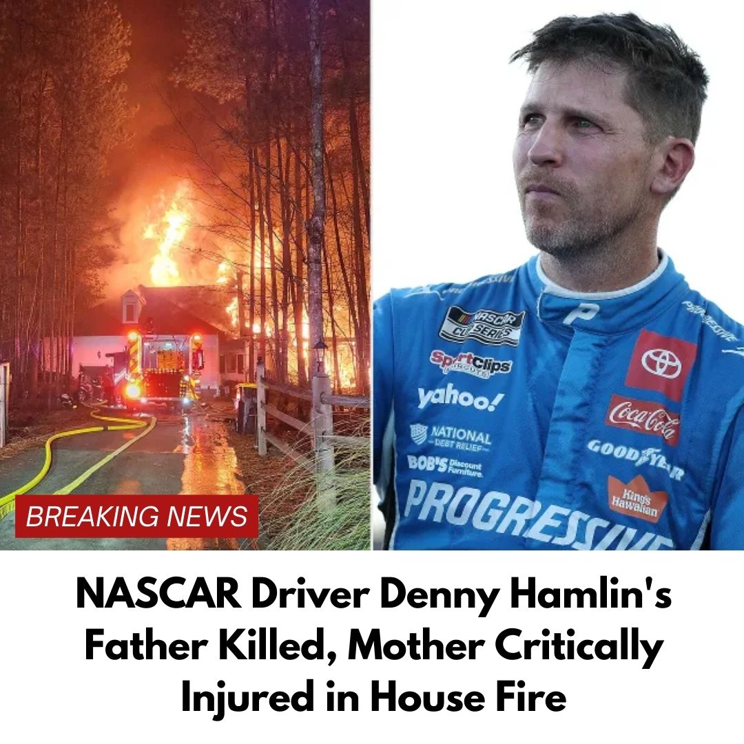 NASCAR Driver Denny Hamlin’s Father Killed, Mother Critically Injured in House Fire