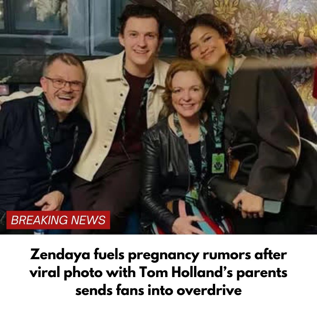 Zendaya fuels pregnancy rumors after viral photo with Tom Holland’s parents sends fans into overdrive