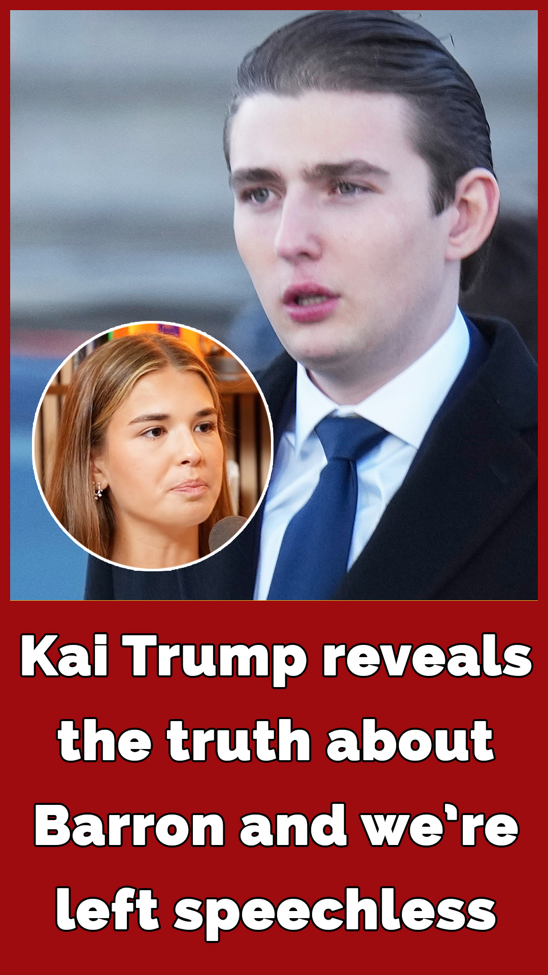 Kai Trump makes bold admission about Barron Trump in new interview
