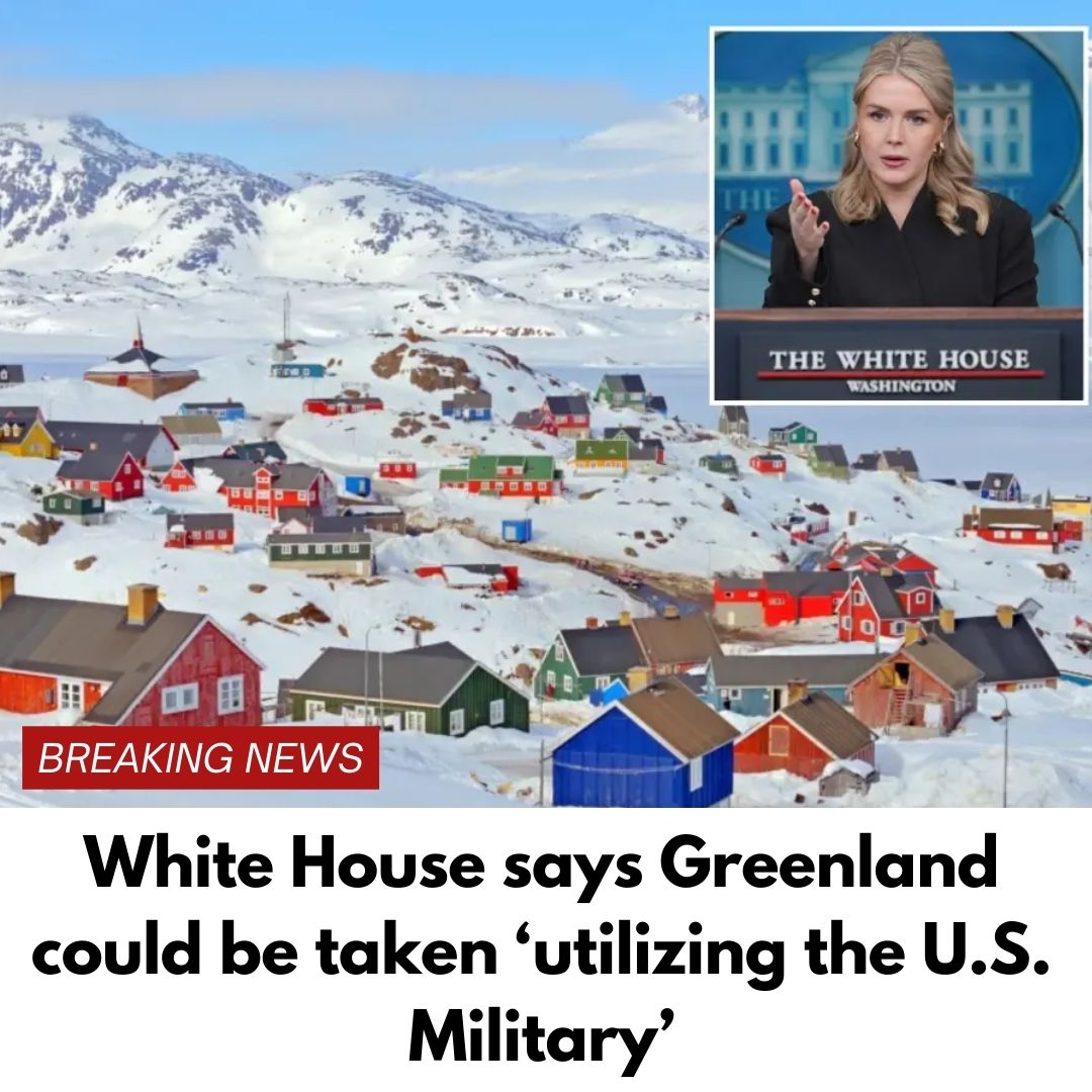 White House says Greenland could be taken ‘utilizing the U.S. Military’