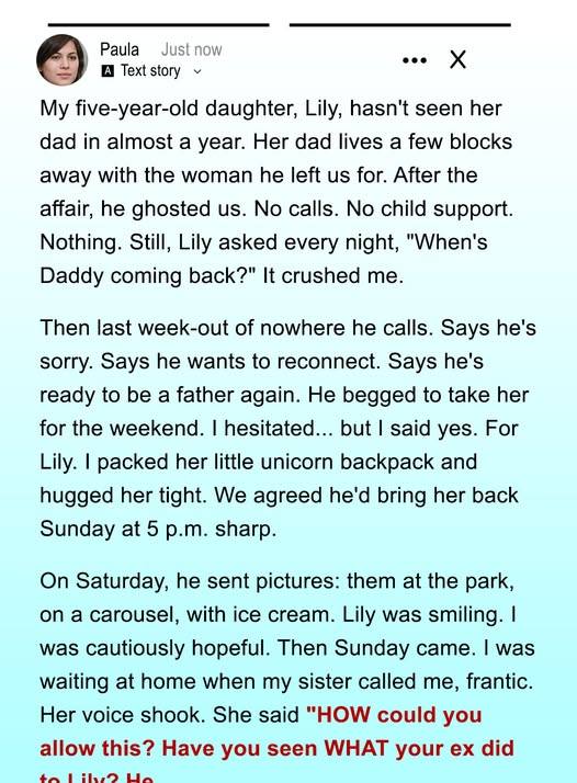 My Ex Said He Wanted to Reconnect with Our Daughter – If I Only Knew His True Motives