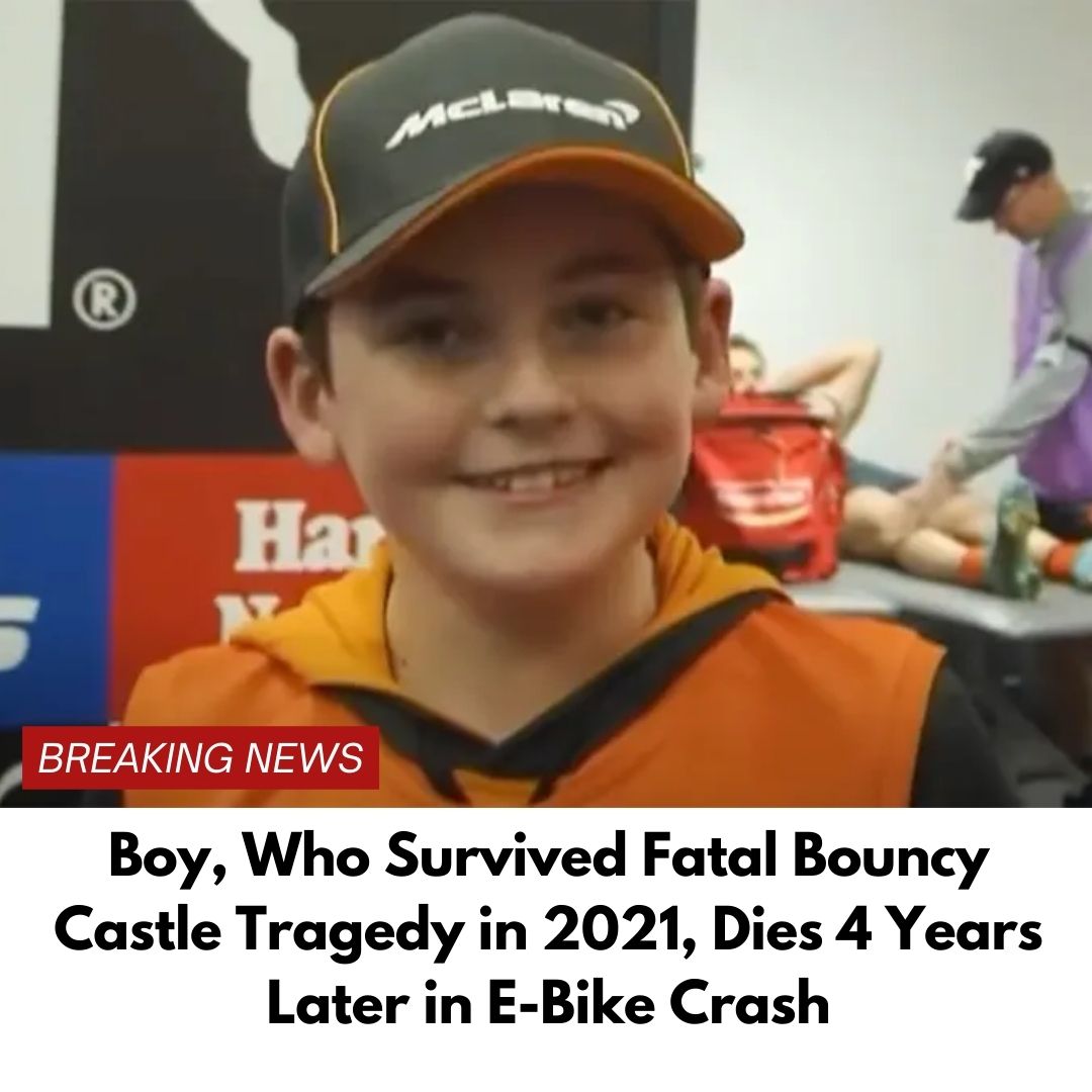 Boy, Who Survived Fatal Bouncy Castle Tragedy in 2021, Dies 4 Years Later in E-Bike Crash