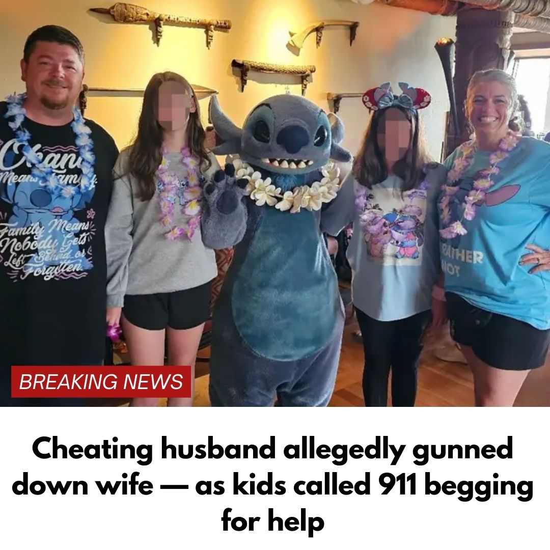 Cheating husband allegedly gunned down wife — as kids called 911 begging for help