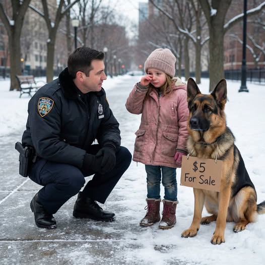 Sir, Can You Buy My Dads Police Dog? What the Officer Did Next Changed Everything!