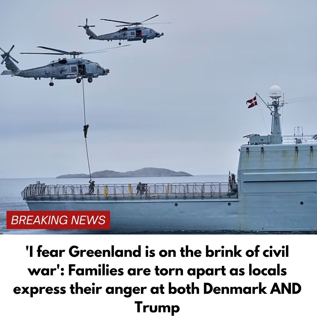 ‘I fear Greenland is on the brink of civil war’: Families are torn apart as locals express their anger at both Denmark AND Trump