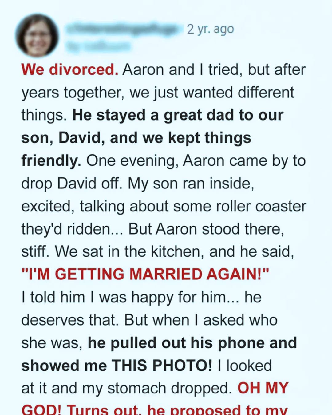 My Ex Brought Our Son Back and Introduced Me to His New Love