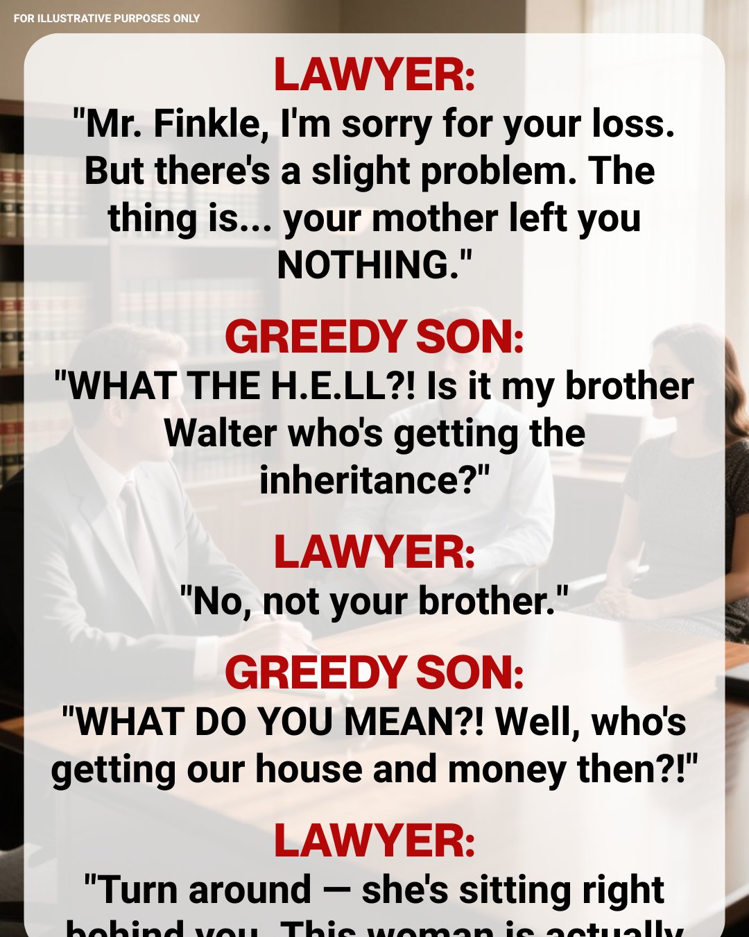 Two Sons Dreamed of a Fortune… But Their Mother’s Will Left Them Speechless in Disbelief