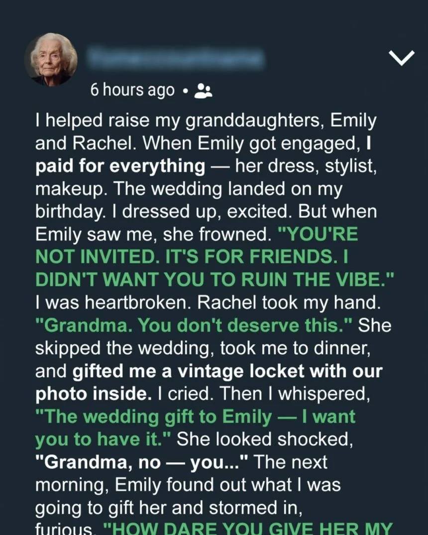 She Didn’t Invite Me to Her Wedding—Then She Learned What She Lost