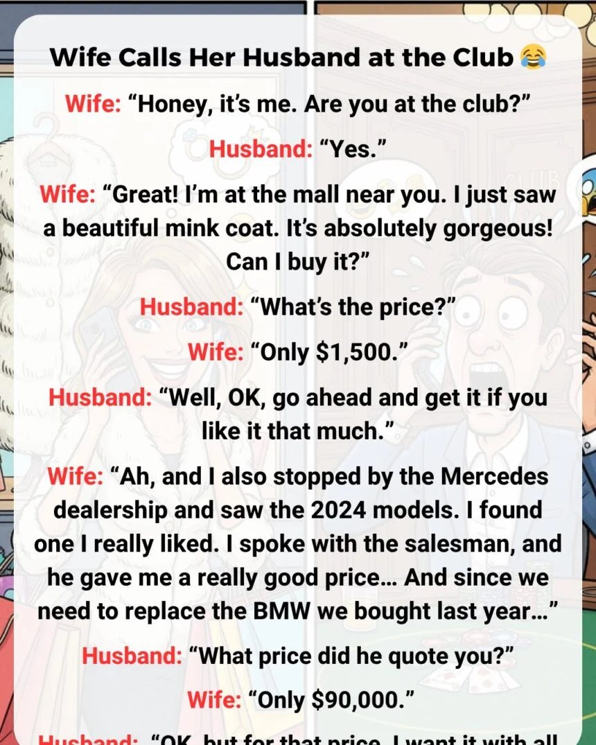 When A Very Generous Husband Says, “Buy Whatever You Want”