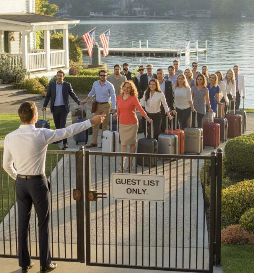 They Showed Up With 20 Suitcases and Claimed “Family Has Rights”—Until the Property Manager Checked the Names