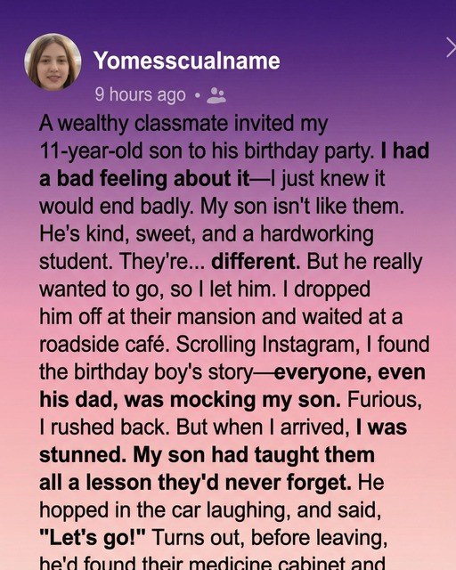 My Son Turned an Awkward Birthday Party Into a Proud Moment