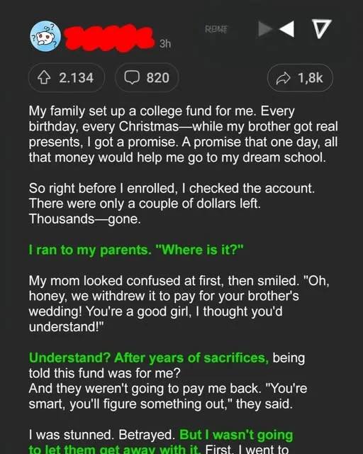 18-Year-Old Believed Her College Fund Was Secure — Until Her Sister Tried to Steal It