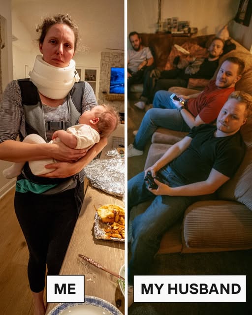 My Husband Forced Me to Host His Guys Night While I Was in a Neck Brace – Then His Mother Walked In!