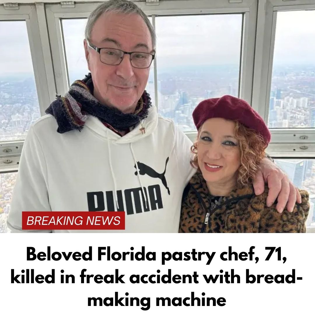 Beloved Florida pastry chef, 71, killed in freak accident with bread-making machine