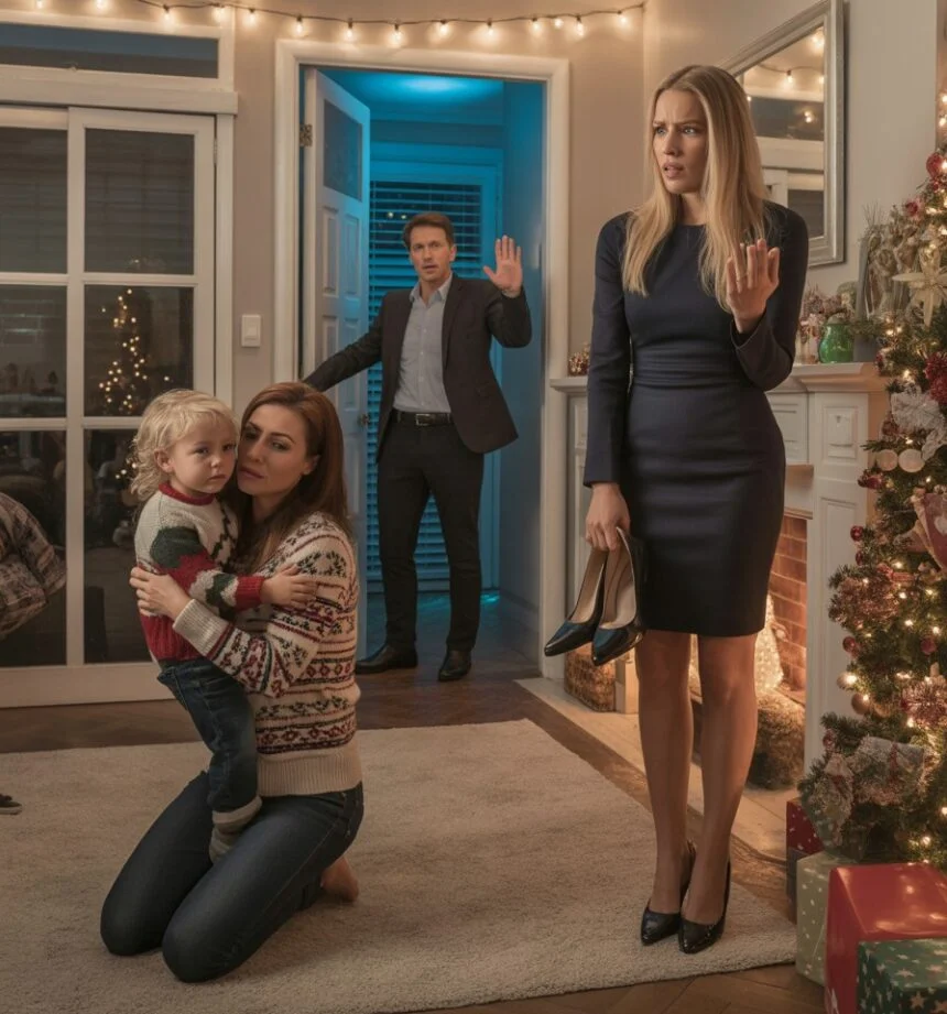 She Struck My Child When the Tree Lights Went Out—What My Husband Did Next Ended Everything