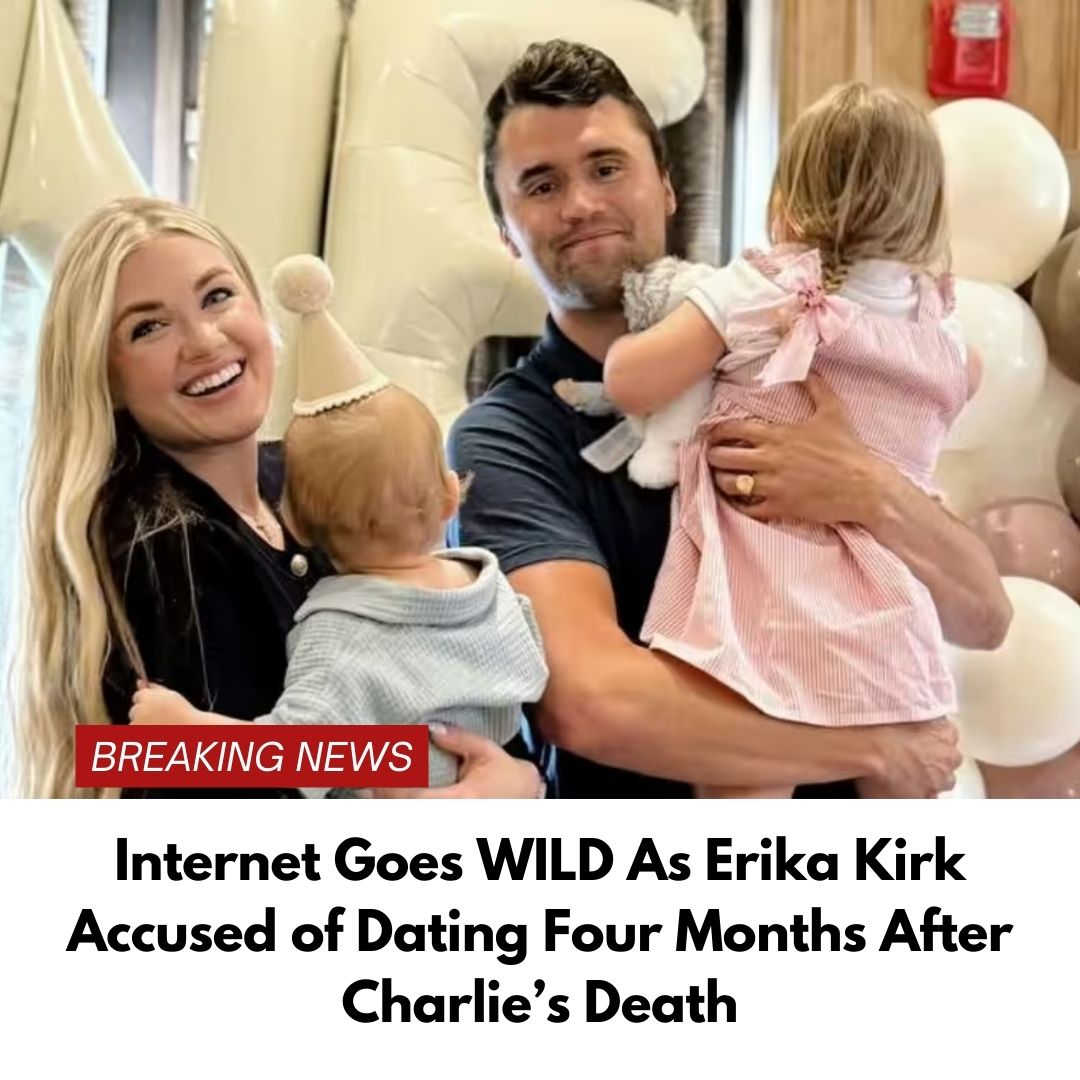 Internet Goes WILD As Erika Kirk Accused of Dating Four Months After Charlie’s Death