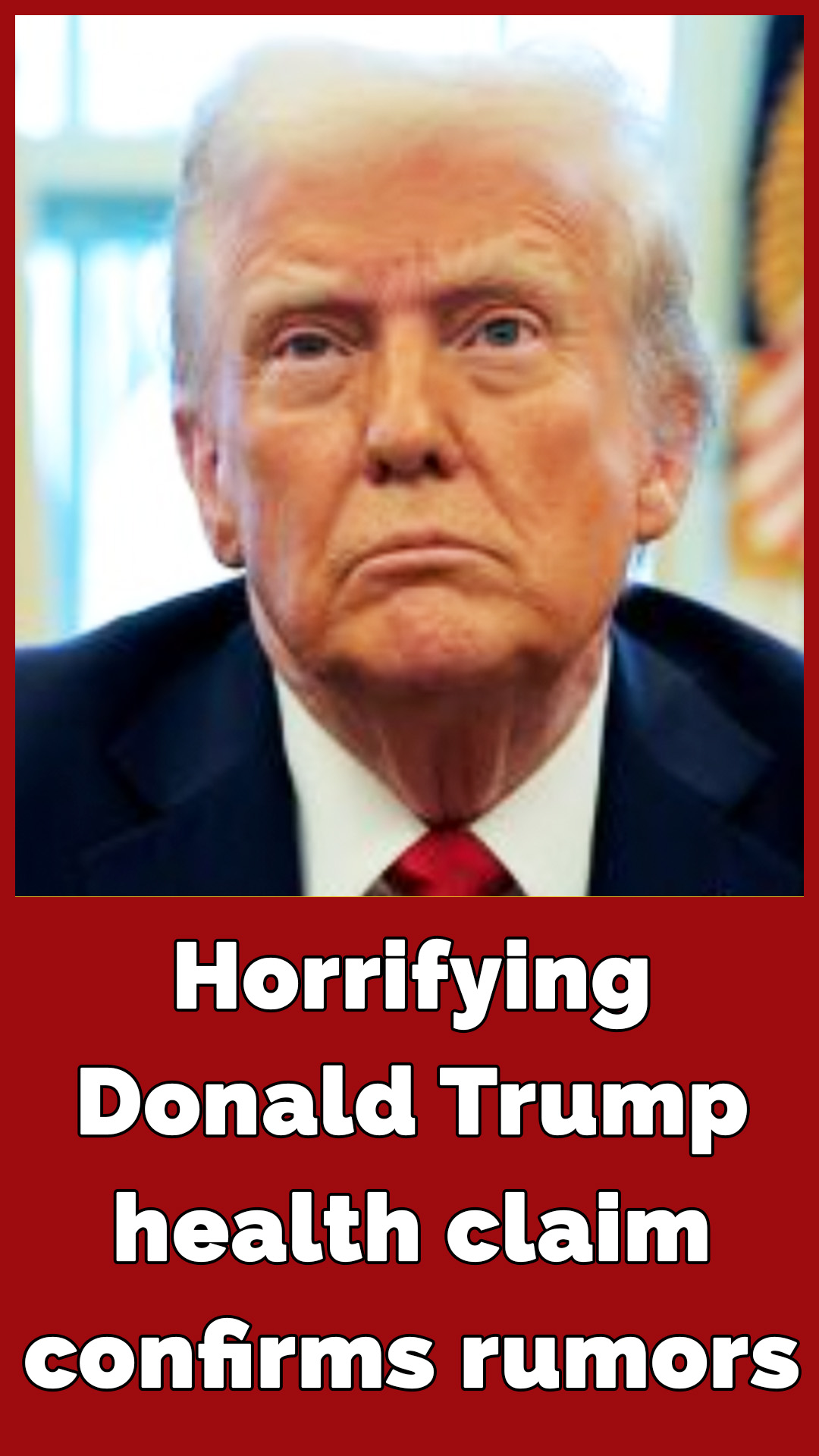 Donald Trump suffered a stroke last year, claims doctor