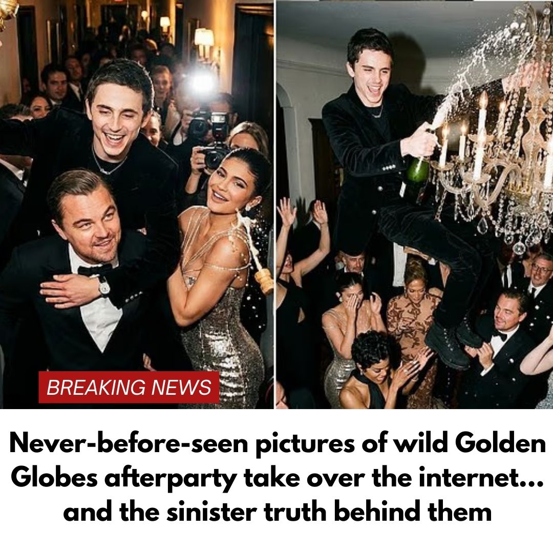 Never-before-seen pictures of wild Golden Globes afterparty take over the internet… and the sinister truth behind them