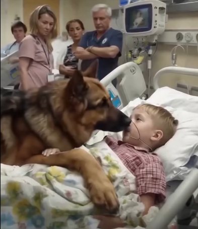 Heartwarming moment – Boy hugs his dog before surgery, what happens next shocks everyone!