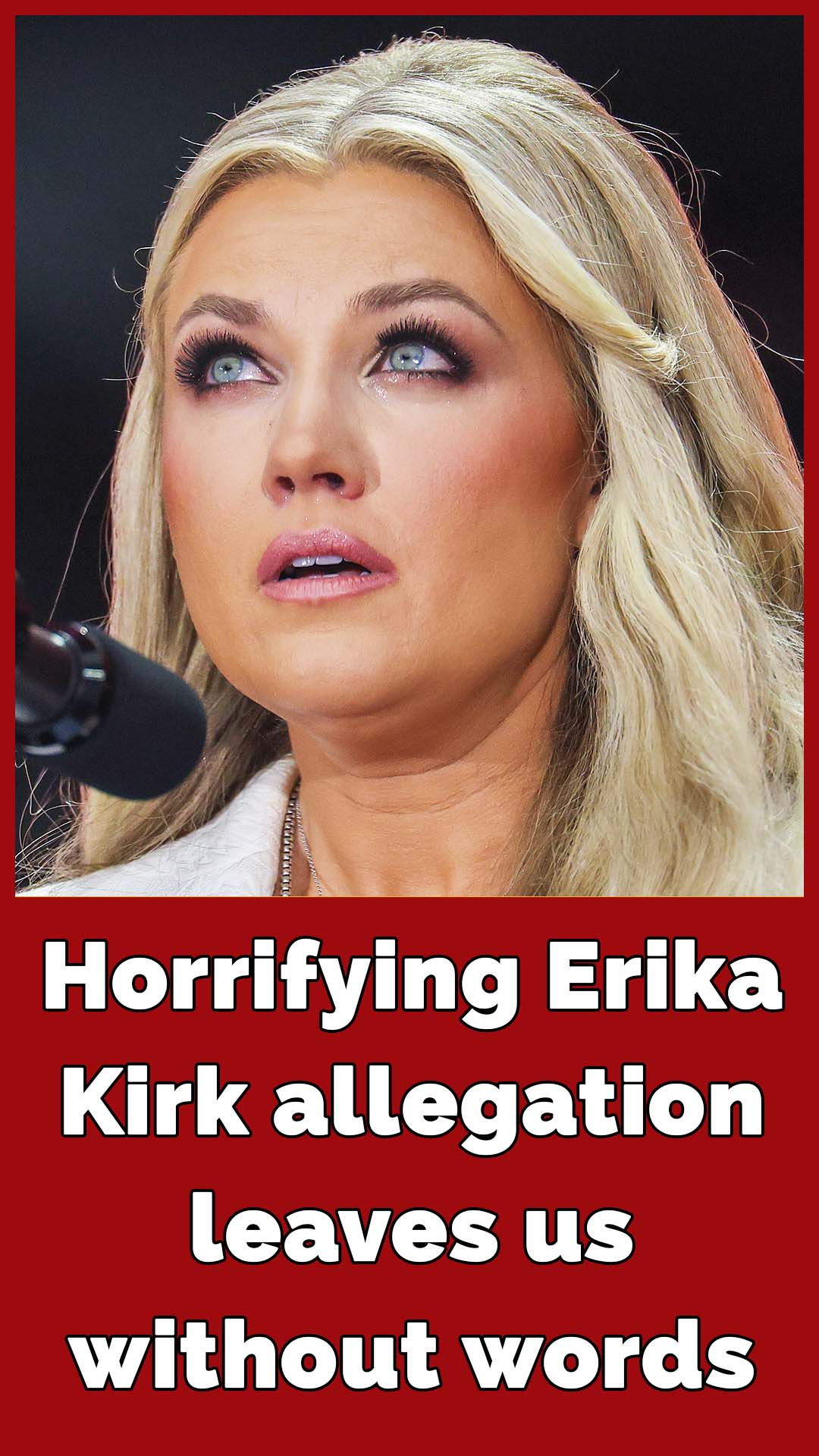 Claim about Erika Kirk being involved in child trafficking, debunked