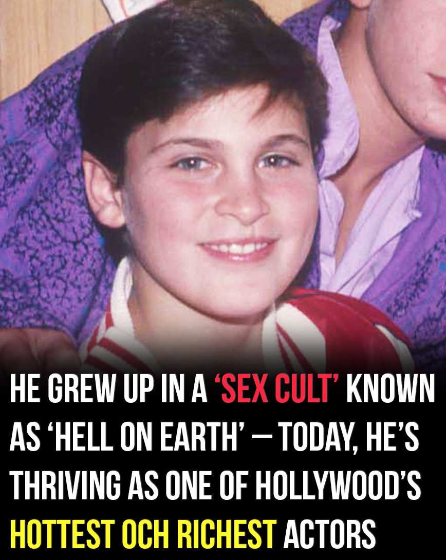 He grew up in a scary cult, but today he’s one of Hollywood’s hottest and richest actors