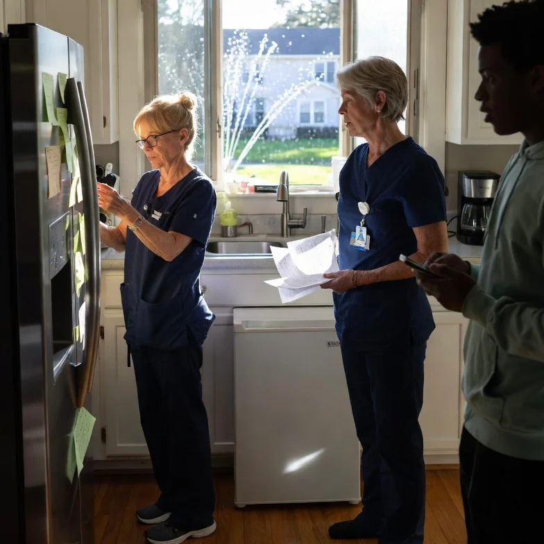 Coming home after a 26-hour nursing shift, I saw a refrigerator in the kitchen — my daughter-in-law said: “This is mine; from now on, Mother,