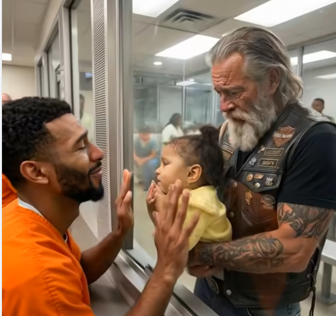 Biker Brought My Baby To Prison Every Week For Three Years When I Had No One Left!