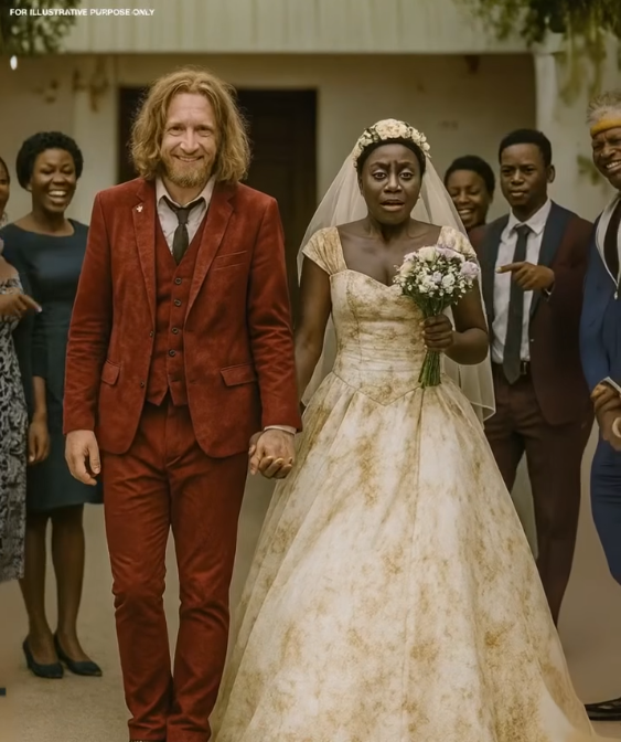 A young Black woman marries a homeless man, the guests burst out laughing, until he takes the microphone and says this