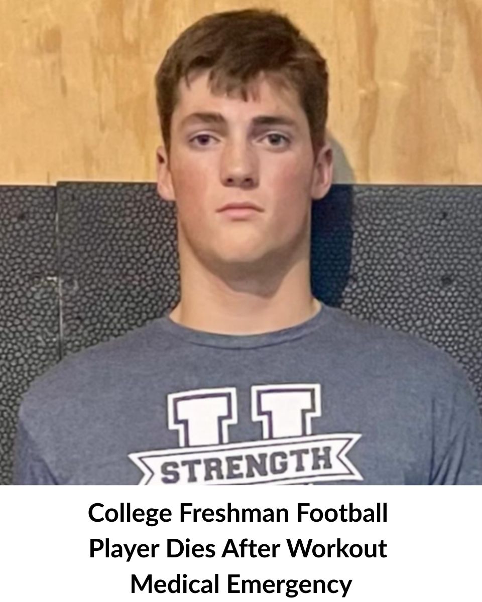 College Freshman Football Player Passed Away After Workout Medical Emergency