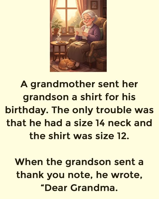 The Birthday Gift by Grandmother.