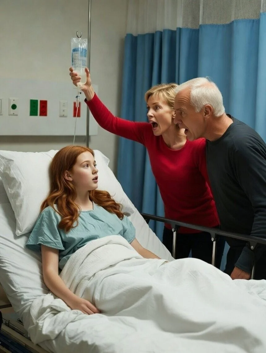 I was lying in a hospital bed, unable to stand after a terrible crash, when my parents suddenly rushed in — their faces filled not with worry, but