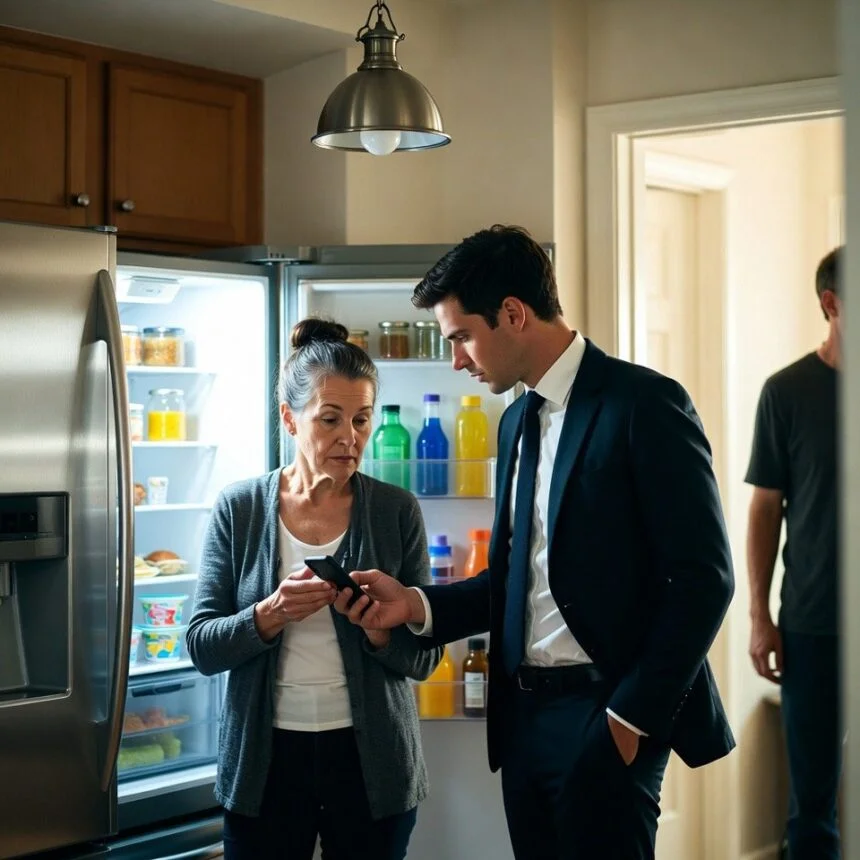 My grandson came to visit me and saw the empty fridge: “Grandma, why are you starving if you received Grandpa’s inheritance?” At that