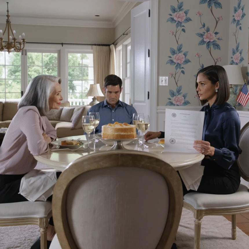 I inherited my mother’s condo. She left one note: “Tell your husband you inherited debt.” By Sunday lunch, I understood what she had seen coming!