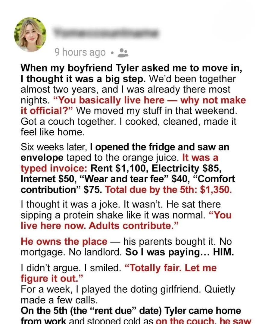 When My Boyfriend Suggested I Help With Rent, I Learned Something Unexpected About Our Relationship!