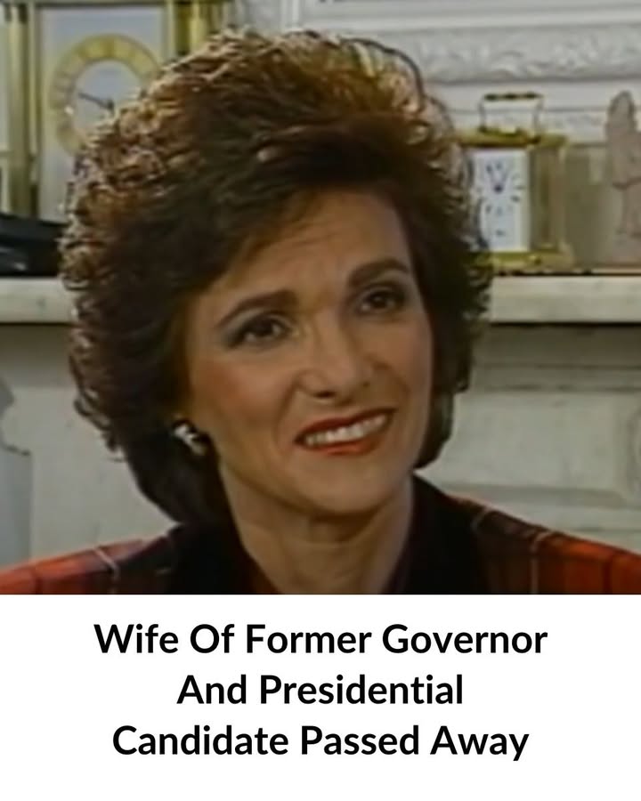 Wife Of Former Massachusetts Governor & Presidential Candidate Passed Away